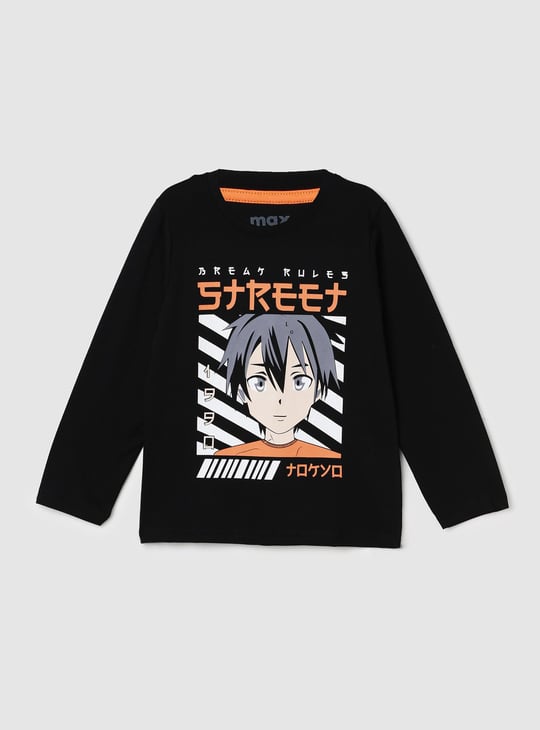 Boys Graphic Printed T-shirt