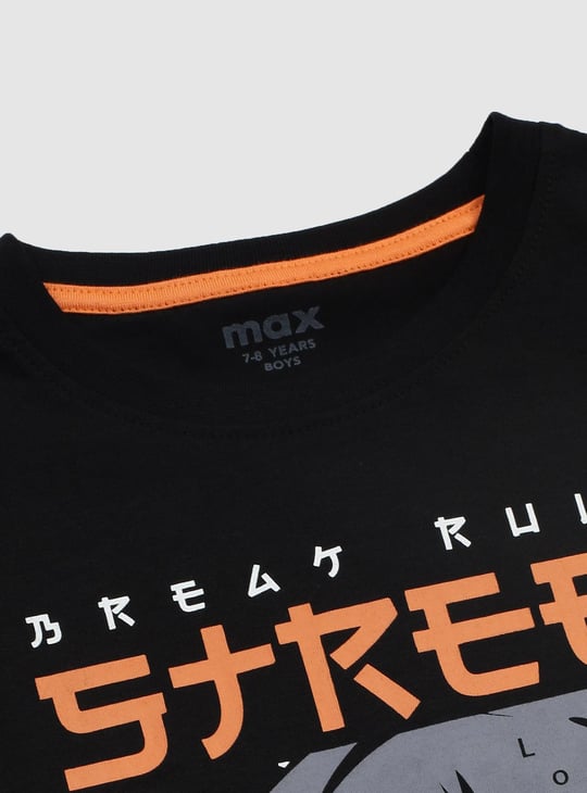 Boys Graphic Printed T-shirt