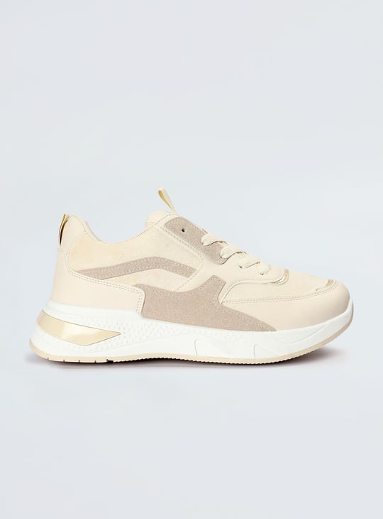 Women Colourblocked Chunky Sneakers