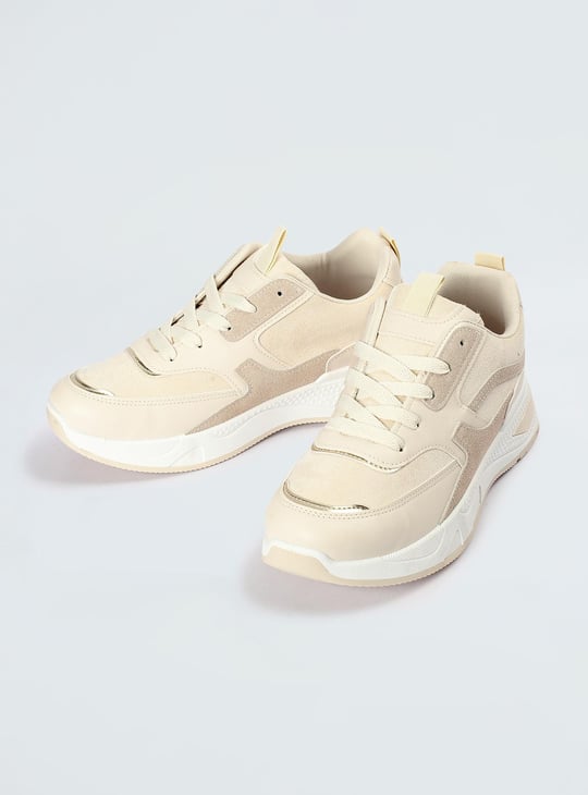 Women Colourblocked Chunky Sneakers