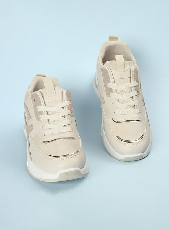 Women Colourblocked Chunky Sneakers