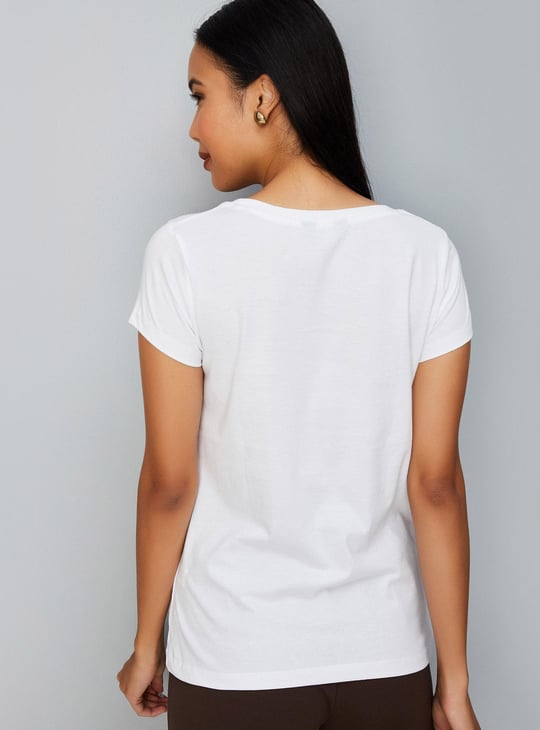 Women Floral Printed T-shirt