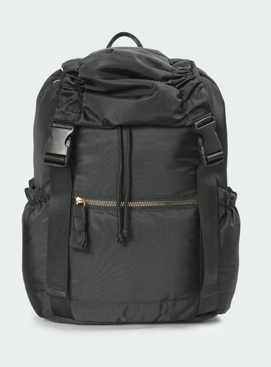 Women Solid Backpack