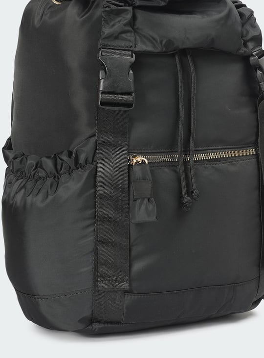 Women Solid Backpack