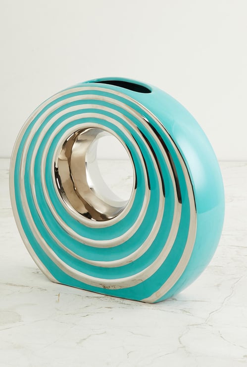 Splendid Textured Round Centric Vase