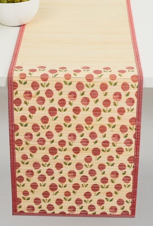 Nature Refreshed Printed Table Runner - 30 x 150 cm