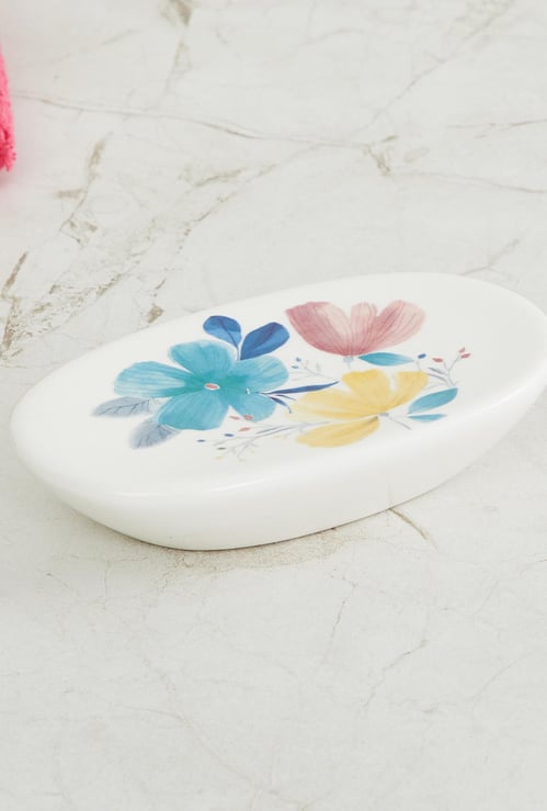 Quiet Nature Ceramic Soap Dish