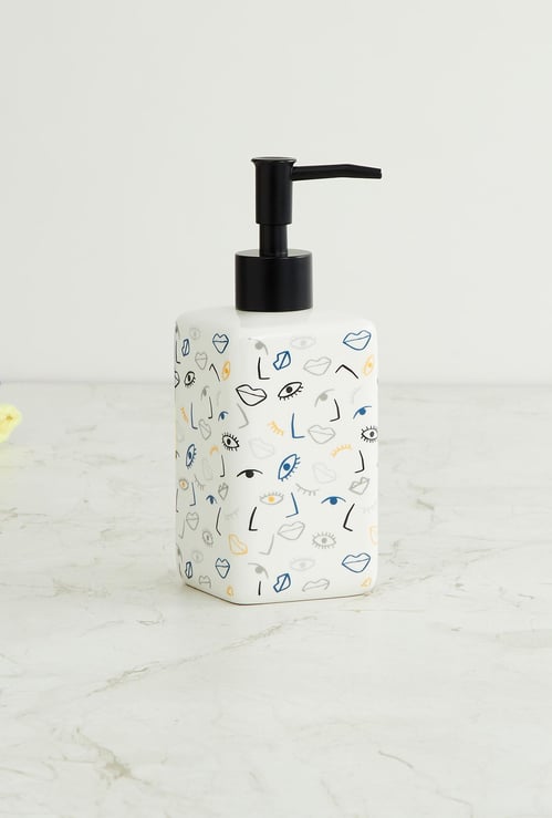 Medley Urban Chic Mesllisa Printed Soap Dispenser