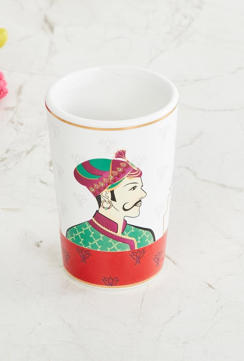 Raja Rani Ceramic Tumbler