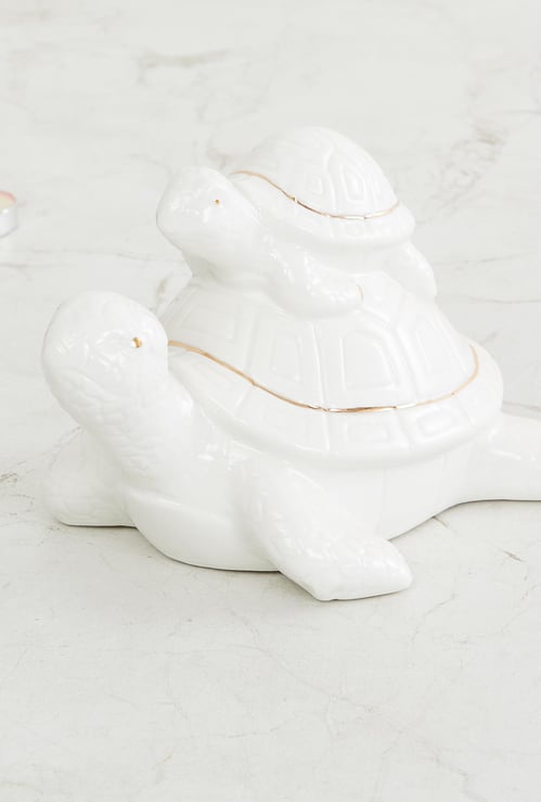 Brighton Ceramic Turtle Pair Figurine