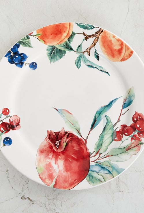 Maris Pomegranate Printed Dinner Plate