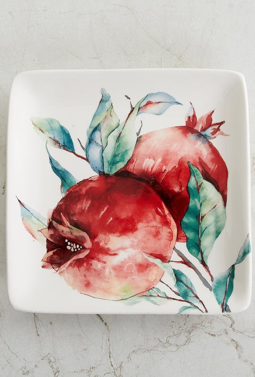 Maris Pomegranate Printed Appetizer Plate
