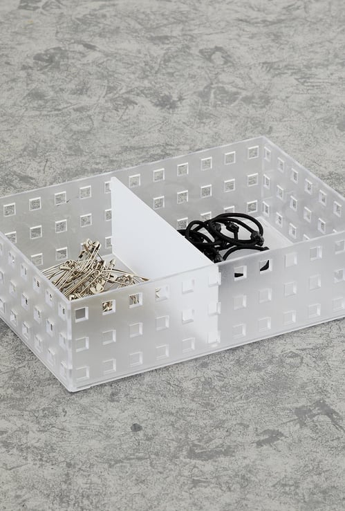 Regan Ashley Stackable Storage Box with Separator