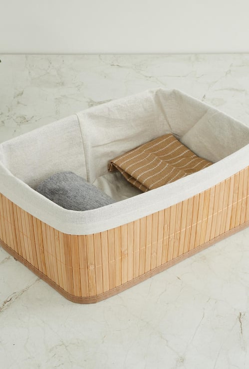 Wilton Macy Natural Collapsible Laundry Storage Basket