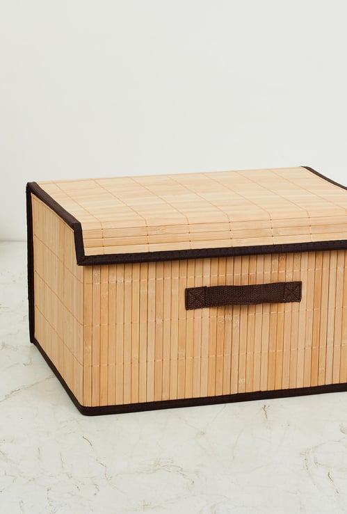 Wilton Macy Bamboo Laundry Storage Basket