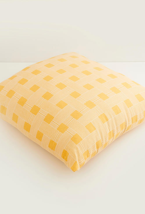 Ebony Printed Filled Cushion