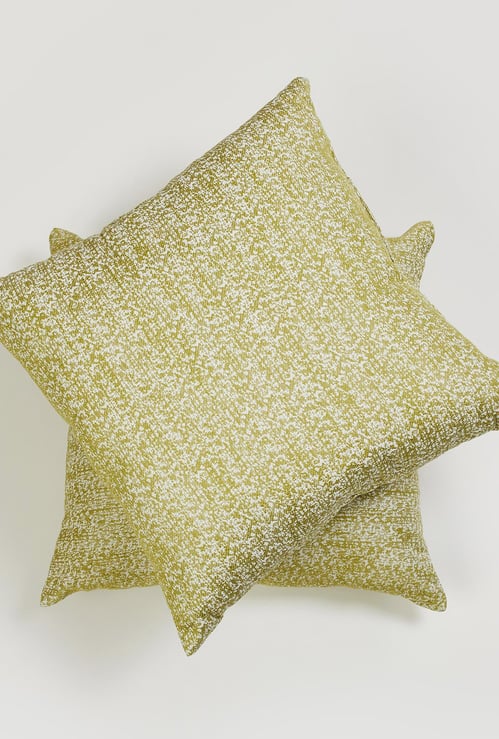 Ebony Yarn-Dyed Filled Cushion - Set of 2 - 45 x 45 cm