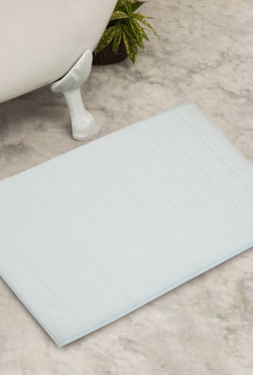 Harbour Embossed Memory Foam Bathmat - 60 x 90 cm