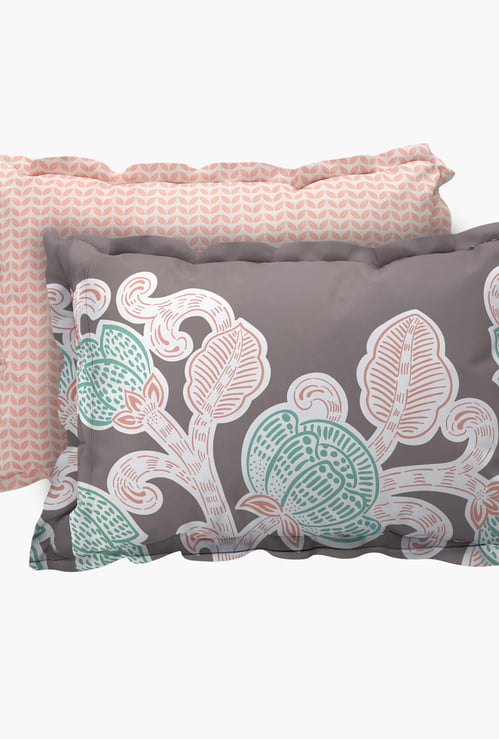 My Bedding Printed Pillow Case - Set of 2 - 45 x 70 cm