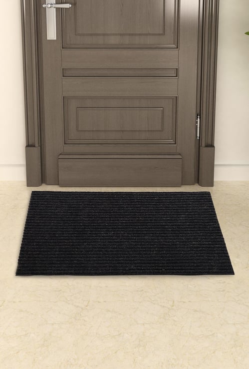 Spinel PVC Backed Double Ribbed Door Mat- 43 x 58 Cm