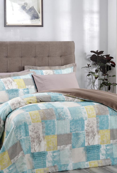 MASPAR Botanical Heritage 3-Pc. Double Duvet Cover Set - 275 x 228 cm