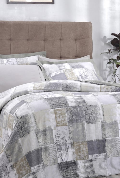MASPAR Botanical Heritage 3-Pc. Double Duvet Cover Set - 228 x 275 cm