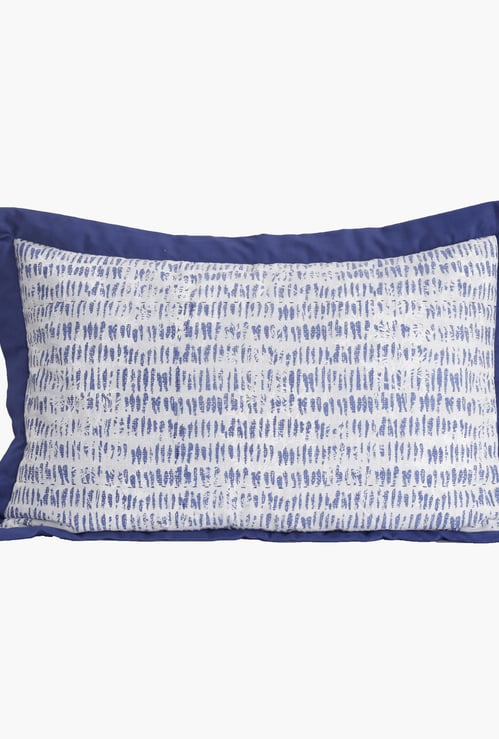 MASPAR Traversed Line Textured Pillow Sham-Set Of 2 - 50 cm x 75 cm