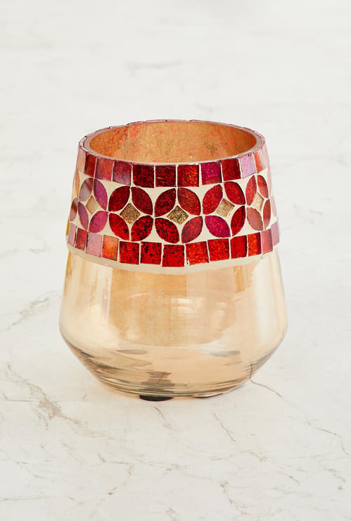 Ajmer Textured Votive Holder