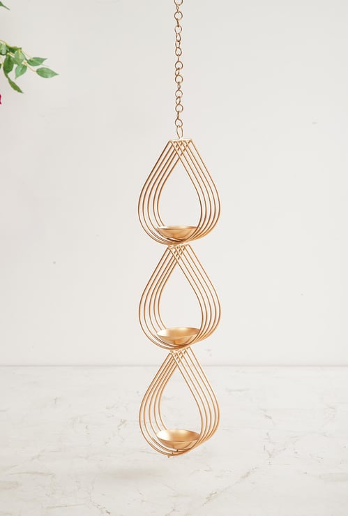 Fiesta Leon Vertical Drop Hanging T-Light Holder