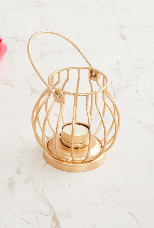 Fiesta Leon Metal Votive Lantern