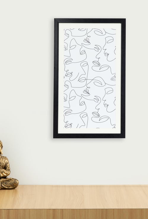 Get The Look Face Picture Frame - 30 x 50 cm