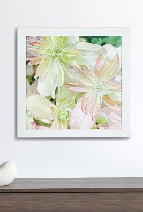 Artistry Leaf Flower Picture Frame - 57.5 x 57.5 cm