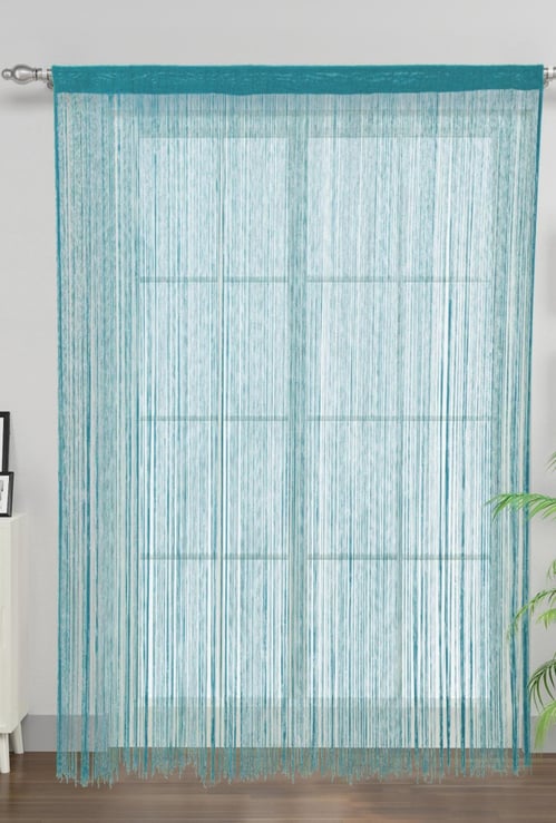 Corsica Solid String Door Curtain - 111 cm x 223 cm