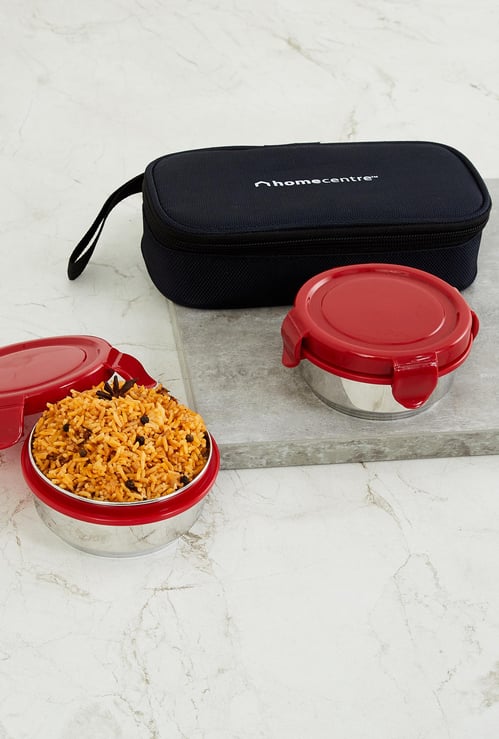Corsica Set of 2 Lunch Box With Bag