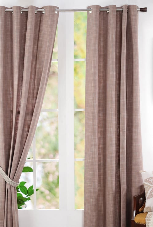 MASPAR Textured Door Curtain Pair - 122 x 152 cm