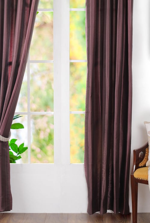 MASPAR Striped Door Curtain Pair - 125 x 228 cm