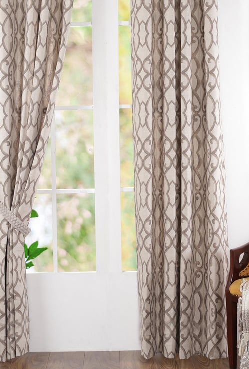 MASPAR Jacquard Door Curtain Pair - 125 cm x  228 cm