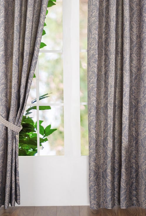 MASPAR Printed Window Curtain Pair -  1.25 m x 1.52 m