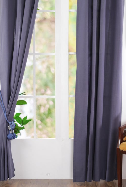 MASPAR Solid Door Curtain Pair - 127 x 228 cm