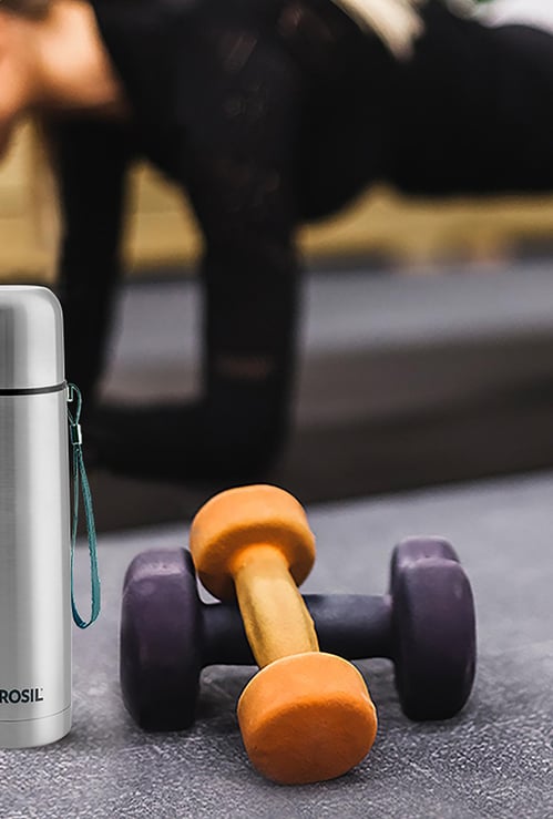 BOROSIL Thermo-Hydro Bottle Flask - 750 ml
