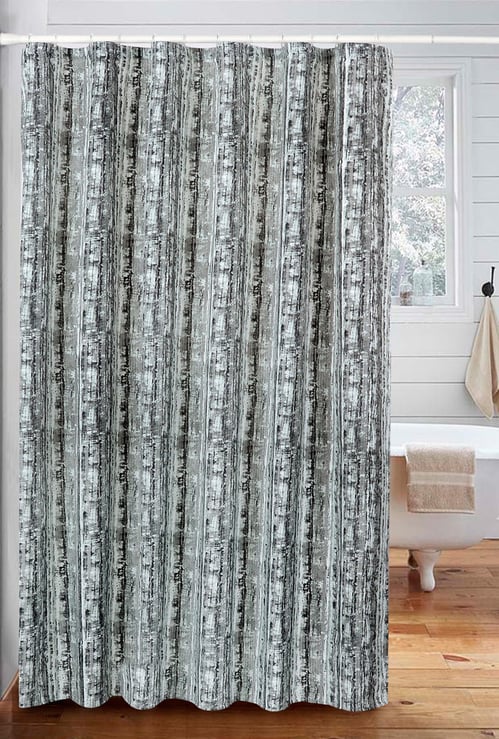 DECO WINDOW Water Repellent Shower Curtain with Hooks