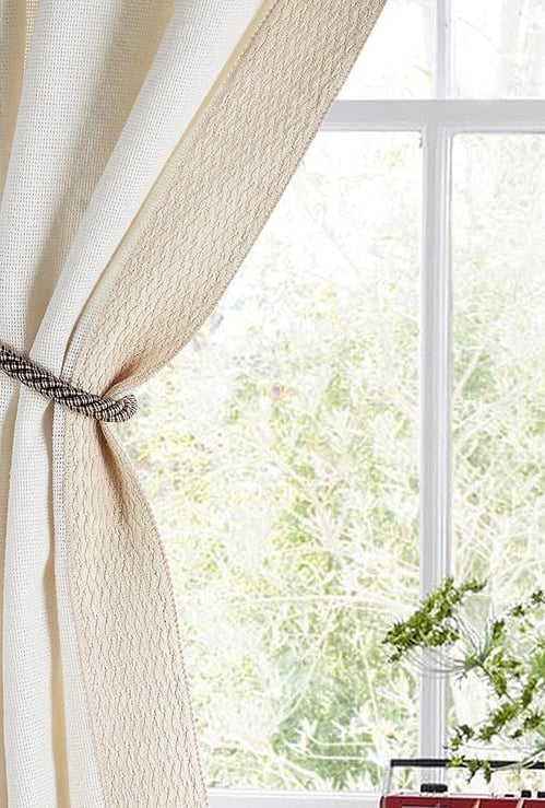 DECO WINDOW Tie-Back Curtain Rope - 39 x 9 cm