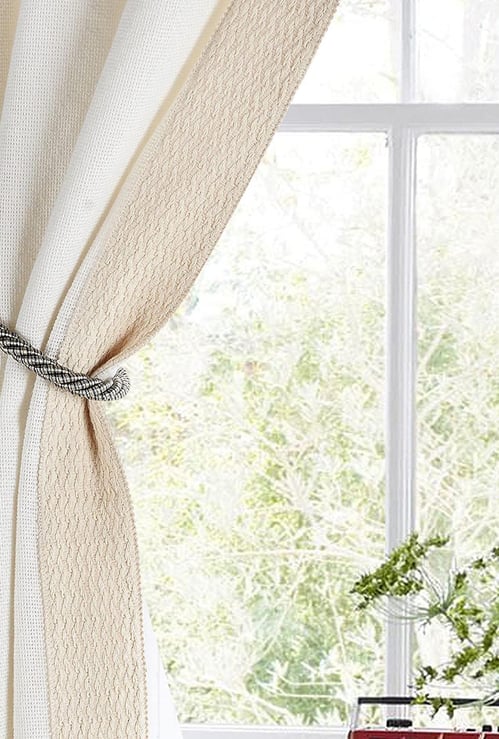 DECO WINDOW Tie-Back Curtain Rope - 35 cm x 1 cm