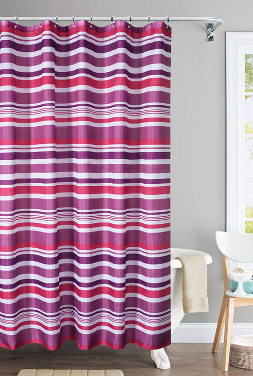 Deco Window Waterproof Inches Shower Curtain with Hooks