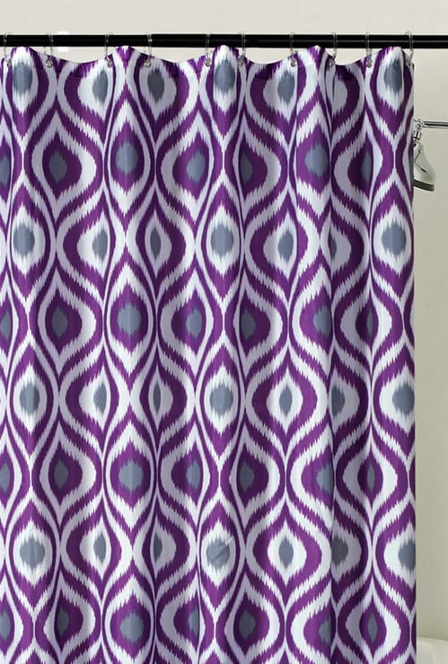 DECO WINDOW Waterproof Shower Curtain with 12 Hooks