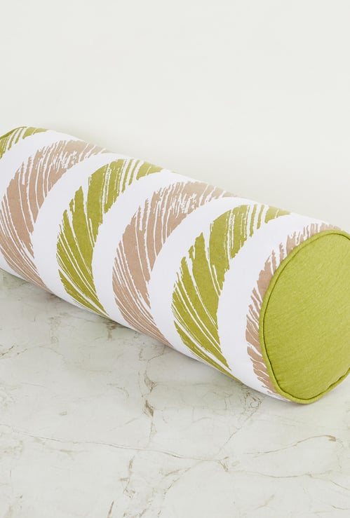 Arcadia Printed Bolster - 16 x 45 cm