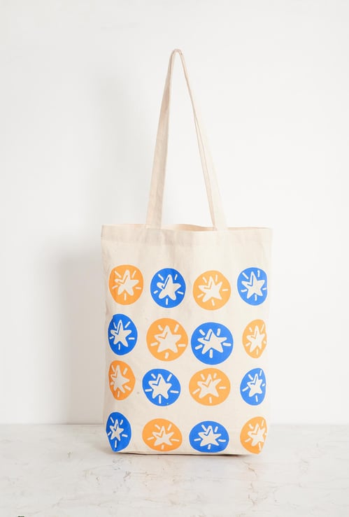 Corsica Printed Shopping Tote Bag