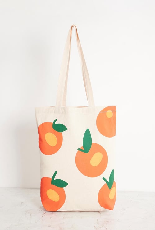 Corsica Printed Shopping Tote Bag