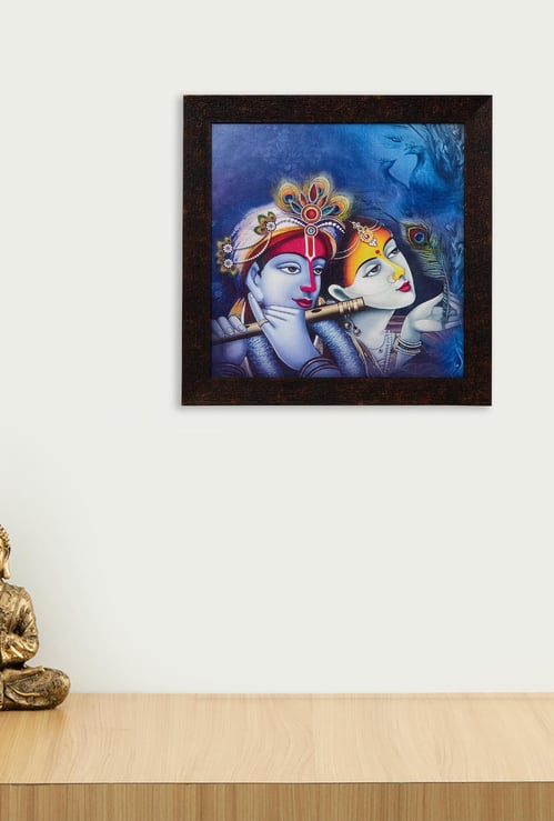 Corsica Radha Krishna Picture Frame - 30 x 30 cm