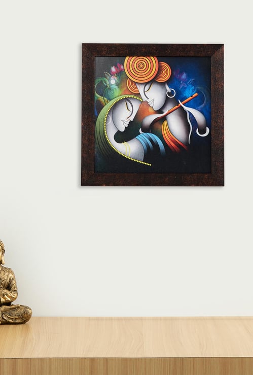 Corsica Radha Krishna Picture Frame - 30 x 30 cm
